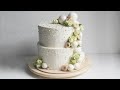 Украшение торта живыми цветами | Цветы в торте