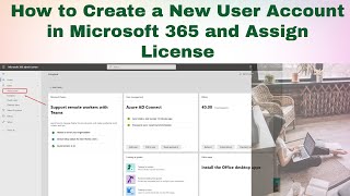 How To Create And Manage Users In Microsoft 365 Admin Center Add New ...
