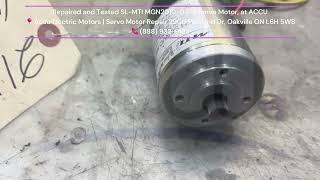 Repaired and Tested SL-MTI MGN2010-047A Servo Motor, at ACCU