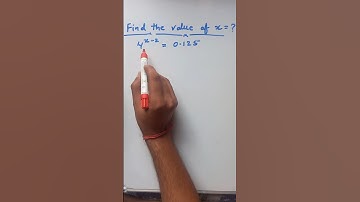 Short video // exponents problem solved in eassy way #maths #viralvideo #mathematics