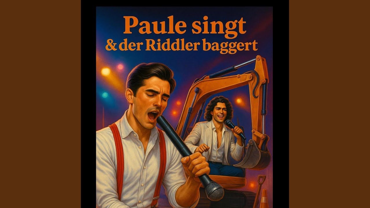 Schaufel hebt und Erde fällt