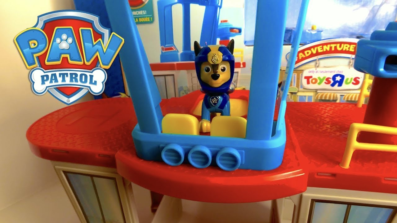Paw Patrol Beach Tower Play Set - YouTube