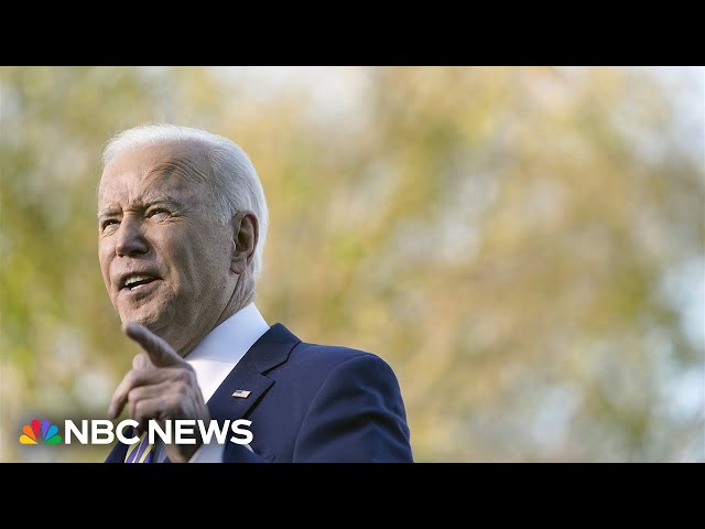 Live: Biden delivers remarks on the CHIPS Act and job growth | NBC News