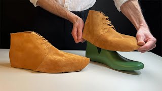 Making Leather Chukka Boots by Hand