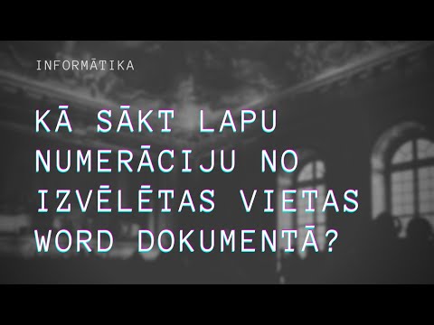 Video: Kā noņemt galveni no otrās lapas pakalpojumā Google dokumenti?