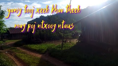 yawg txhiaj xeeb khav theeb mag poj ntxoog ntaus 3-6-2022