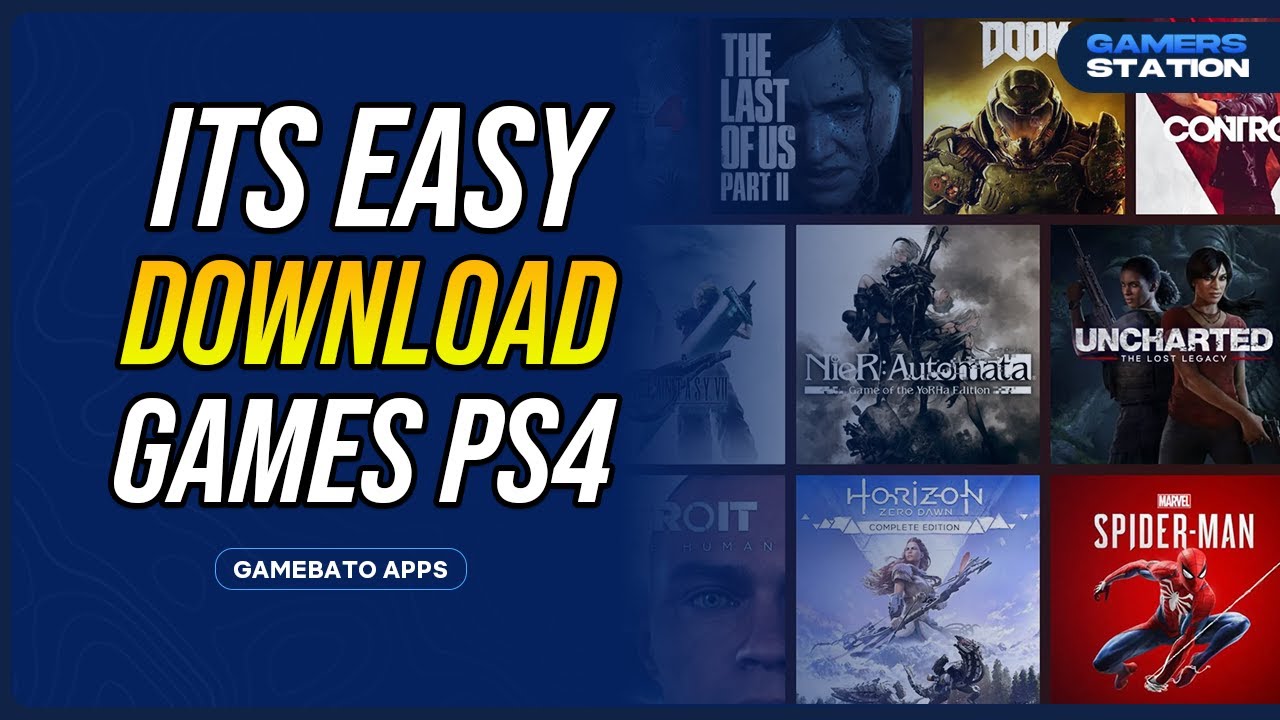 Скачивайте/устанавливайте игры в формате PKG для PS4 напрямую на PS4 (без ПК или USB-накопителя).