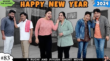 HAPPY NEW YEAR 2024 | BTS, Funny Bloopers and mistakes of Year 2023 | Ruchi and Piyush