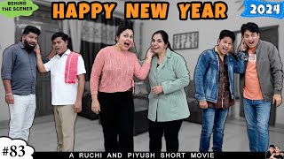 HAPPY NEW YEAR 2024 | BTS, Funny Bloopers and mistakes of Year 2023 | Ruchi and Piyush screenshot 5