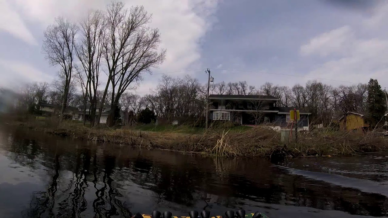 Fan Boat on the pond YouTube