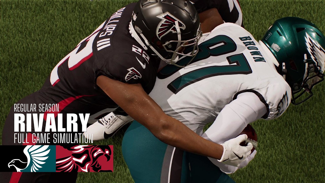 Falcons Rivalry Eagles vs. Falcons | 2026 Rivalry Game | Madden NFL 26 Simulation - YouTube