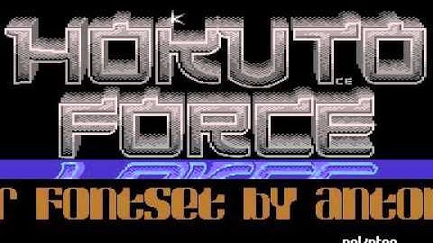 My "Border Mania" intro for the Commodore 64 loaded on the CCS64 emulator