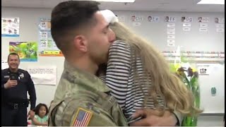 VIDEO: NC dad deployed for 3 years surprises daughter