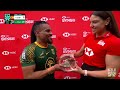 "Just stay in the moment" 💪 | Selvyn Davids | HSBC SVNS Los Angeles Player of the Final
