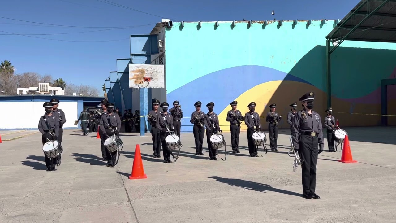 Banda de guerra Esc. Sec. Tecnica #37 Copa Lobos 2022