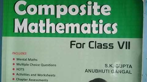 COMPOSITE MATHS CLASS-7 CHAPTER-4 (RATIONAL NUMBERS) EXERCISE-1(A) INTRODUCTION BY ADNAN SIR