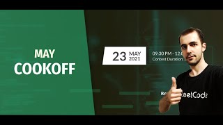 CodeChef May Cook-Off Div. 1 Screencast