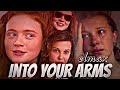 Eleven and max  into your arms edit  elmax sad whatsapp status   stranger things sad status