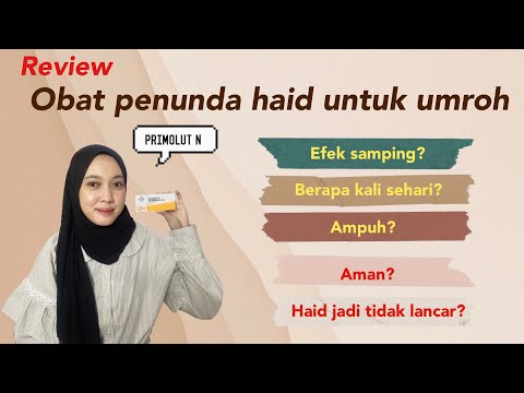 Dosis Regumen Untuk Menunda Haid