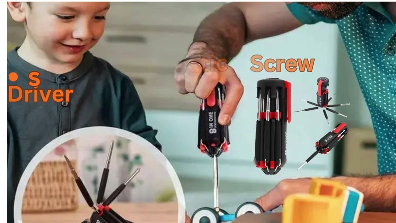 1 Pc ABS Plastic Screw Driver