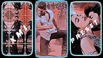 Allu Arjun Status Editing For Alight Motion| 💓💓Alight Motion Video Editing | #xml #xmlpreset
