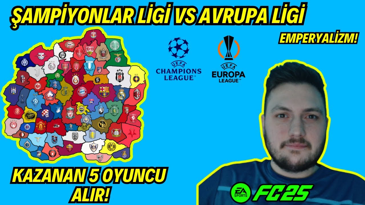 Şampiyonlar Ligi VS Avrupa Ligi Emperyalizm! #fc25 #fifa