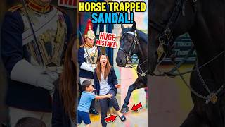 HORSE STEPS ON HER FOOT?! 😱 (She Ignored The Warning)