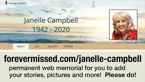 Janelle Campbell Memorial