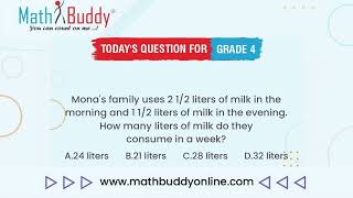 Math Practice Problem Grade 4 Question 255