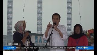 Pesan Jokowi Saat Kunjungi Nasabah Mekaar