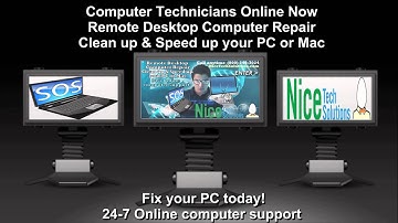 Nice Tech Solutions - IT support, Virus Removal, Clean and Speed up Your PC or Mac