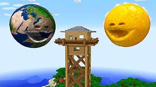 Surviving From The Earth And The Sun In Minecraft - Gameplay - Coffin Meme