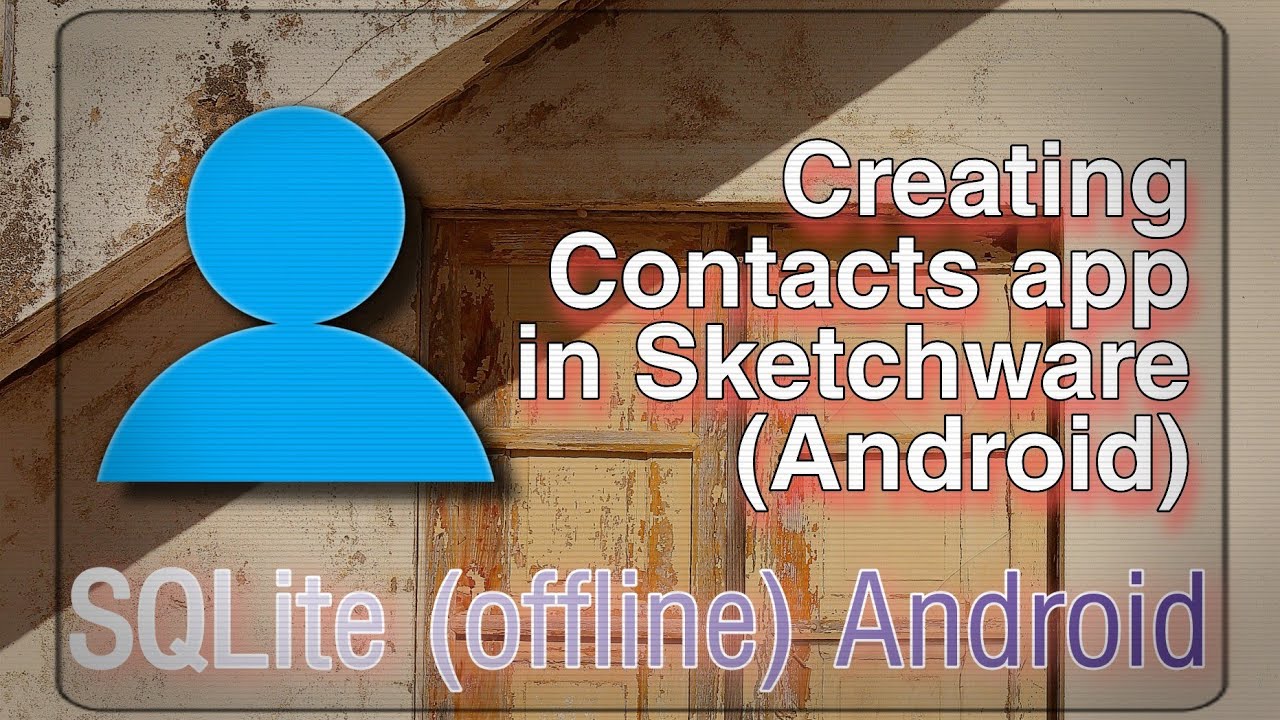 Contacts app with SQLite (offline) in Android - YouTube