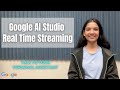 🚀 Google AI Studio Streaming Feature Will Blow Your Mind!