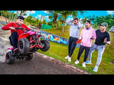 DESAFIO QUEM EMPINA MAIS DE MINI QUADRICICLO!! 100 reais no pix !!