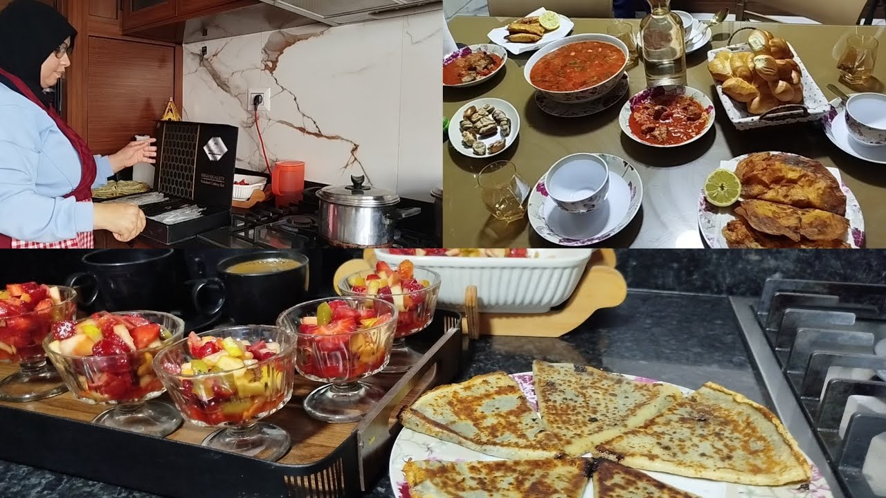 دبارة رمضان الثانية 2026 شربة شعير بالحوت كمونية بريد ولسهرية كراب حلوة وسلاطة غلة ومشترياتي 