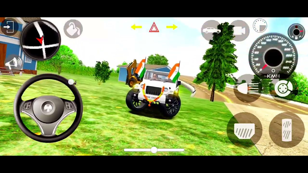 Modified Mahindra 😈Thar Car Games: Indian Cars (Gadi Wala Game) - Car Game Android Gameplay⚡ 2026