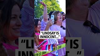Hordes of women are standing in support of Lindsay Clancy saying she's innocent, deserves not guilty