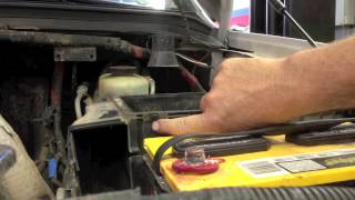 7.3 Ford powerstroke broken air filter box repair.