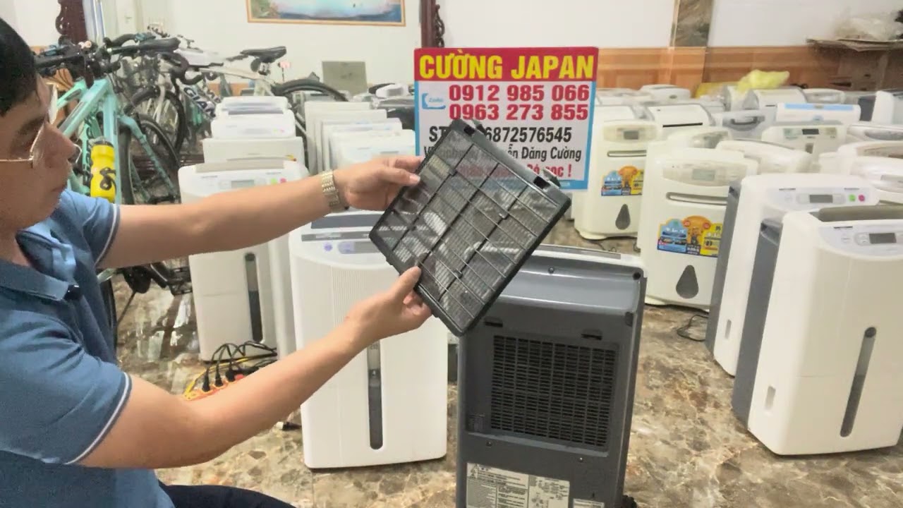 Hút ẩm nhật bãi hitachi 20lít hàng đẹp điện 220v