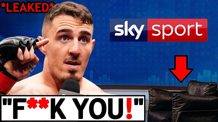 Tom Aspinall HATES Sky Sports!👀Here's Why...