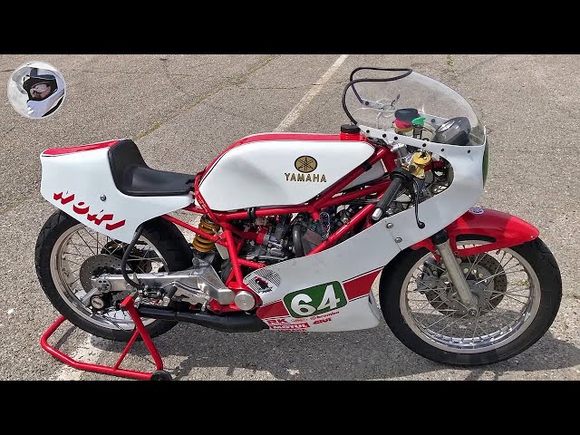 NOKI Yamaha TZ 250 - TZ engine in chassis made by Norbert Kienzler