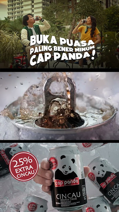 Cincau Cap Panda Segernya Tahan Lama, Ngenyangin!
