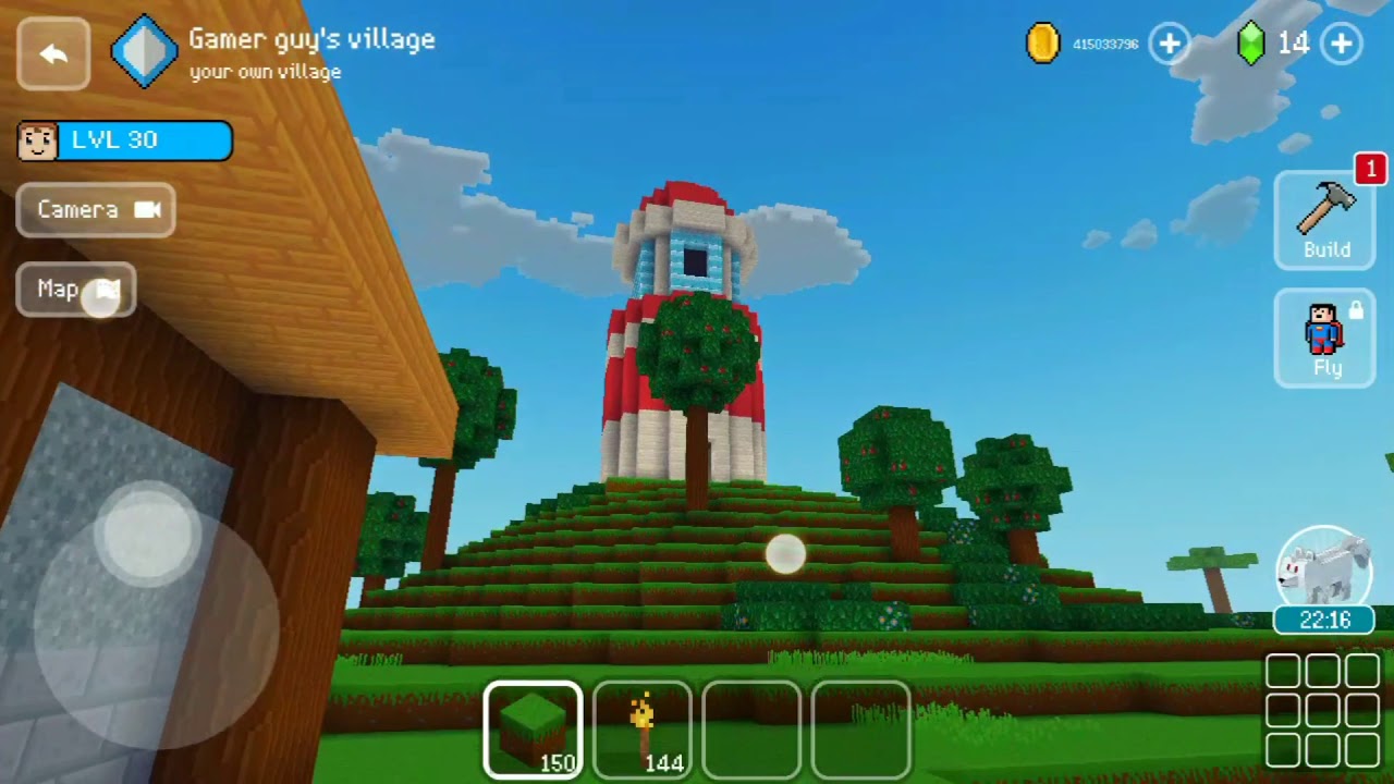 # Tour Of My Village In Block Craft 3D - YouTube