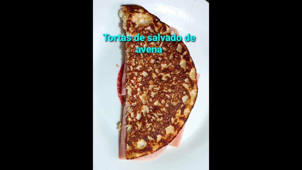 Tortas de salvado de avena