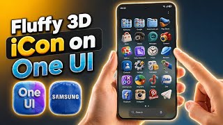 How To Create Fluffy 3D iCon Pack on Samsung One UI screenshot 1