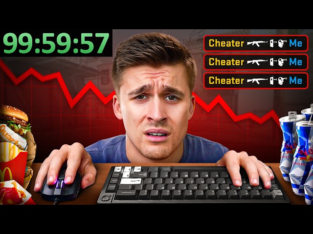 I Streamed Until I Beat Counter Strike (bad idea)