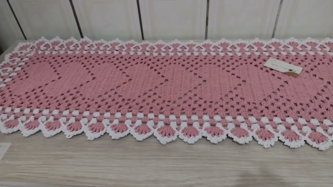 # Passadeira coração ❤️ Fácil e linda Ateliê Saraa Crochet 🧶