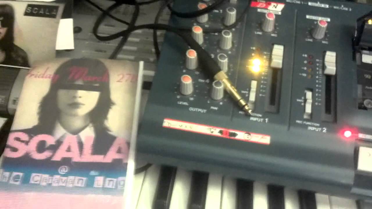 Scala Demo recording Tascam 4 Track inspirational tattoos