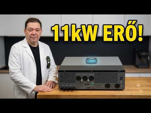 11kW Napelemes Szörnyeteg! Datouboss Hibrid Inverter Teszt (48V)